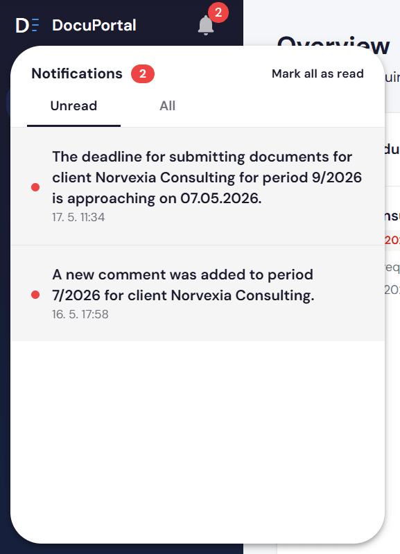 Stay informed with real-time notifications